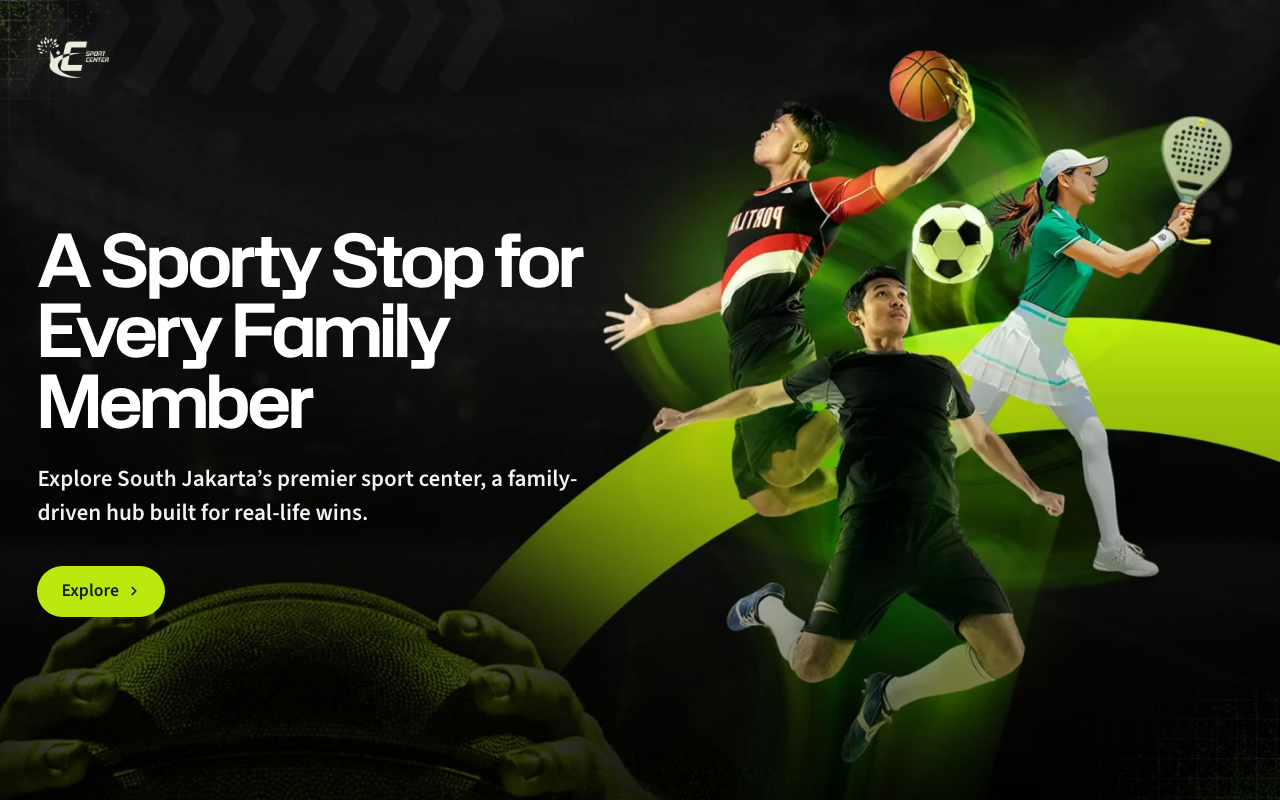 Screenshot of CSport Center